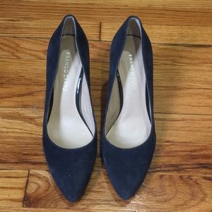 Navy blue Franco Sarto heels